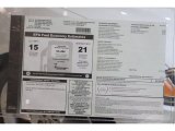 2012 Jaguar XF XFR Window Sticker