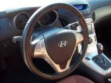 2010 Hyundai Genesis Coupe 3.8 Grand Touring Steering Wheel