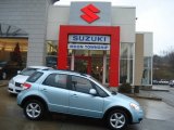 2009 Vapor Blue Metallic Suzuki SX4 Crossover Technology AWD #58090226