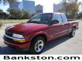 2002 Dark Cherry Red Metallic Chevrolet S10 LS Extended Cab #57872109