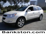 2012 White Diamond Tricoat Chevrolet Traverse LT #57872093