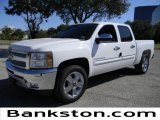 2012 Summit White Chevrolet Silverado 1500 LT Crew Cab #57872088