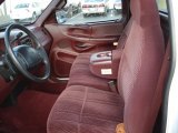 1997 Ford F150 XL Regular Cab Cordovan Interior