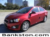 2012 Crystal Red Tintcoat Chevrolet Sonic LT Sedan #57872022