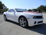 Summit White Chevrolet Camaro in 2011