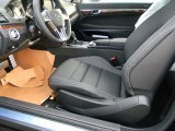 2012 Mercedes-Benz E 550 Cabriolet Black Interior