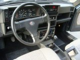 1987 Alfa Romeo Milano Silver Dashboard