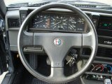 1987 Alfa Romeo Milano Silver Steering Wheel