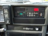 1987 Alfa Romeo Milano Silver Controls