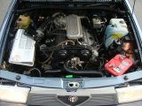 1987 Alfa Romeo Milano Silver 2.5 Liter SOHC 12-Valve V6 Engine