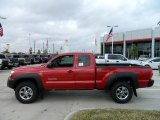 Barcelona Red Metallic Toyota Tacoma in 2012