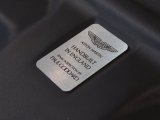 2005 Aston Martin DB9 Coupe Info Tag