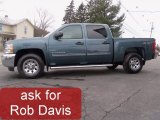 2012 Blue Granite Metallic Chevrolet Silverado 1500 LS Crew Cab 4x4 #58238594