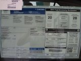 2012 Ford Fusion SEL V6 Window Sticker