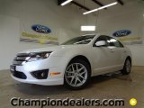 2012 White Platinum Tri-Coat Ford Fusion SEL #58238558