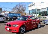 2009 Crimson Red BMW 1 Series 128i Coupe #57969390