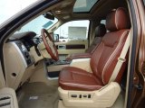 2012 Ford F150 King Ranch SuperCrew 4x4 King Ranch Chaparral Leather Interior