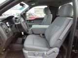 2012 Ford F150 STX Regular Cab Steel Gray Interior