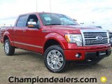 2012 Red Candy Metallic Ford F150 Platinum SuperCrew 4x4 #58238539