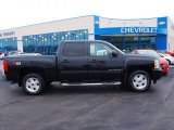 2009 Black Chevrolet Silverado 1500 LT Crew Cab 4x4 #58238526