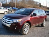 Bordeaux Reserve Red Metallic Ford Edge in 2011