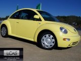 2000 Yellow Volkswagen New Beetle GLS Coupe #58239157