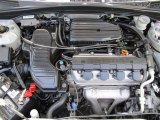2004 Honda Civic LX Coupe 1.7L SOHC 16V VTEC 4 Cylinder Engine