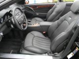 2007 Mercedes-Benz SL 55 AMG Roadster Black Interior