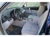2012 Toyota Highlander V6 4WD Ash Interior