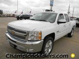 2012 Summit White Chevrolet Silverado 1500 LT Crew Cab #58238312