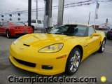 2012 Velocity Yellow Chevrolet Corvette Grand Sport Coupe #58238298