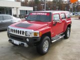 2008 Victory Red Hummer H3  #58239018