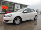 2011 Candy White Volkswagen Golf 4 Door #58238973