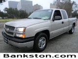 2004 Silver Birch Metallic Chevrolet Silverado 1500 LS Extended Cab #58238194