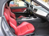 2007 BMW M Roadster Imola Red Interior