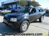 Super Black Nissan Frontier in 2004