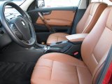 2009 BMW X3 xDrive30i Saddle Brown Nevada Leather Interior