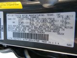 2012 Tacoma Color Code for Magnetic Gray Mica - Color Code: 1G3