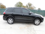 Twilight Black Hyundai Santa Fe in 2012