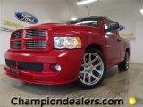 2004 Flame Red Dodge Ram 1500 SRT-10 Regular Cab #58090028