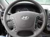 2012 Hyundai Santa Fe GLS Steering Wheel