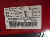2004 Ram 1500 Color Code for Flame Red - Color Code: PR4