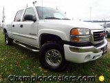 2004 Summit White GMC Sierra 2500HD SLT Crew Cab 4x4 #58090027