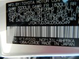 2012 Toyota Yaris L 5 Door 1F7