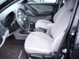 2010 Hyundai Elantra Blue Gray Interior