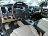 2011 Toyota Sequoia Platinum Sand Beige Interior