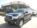 Black Toyota Sequoia in 2011