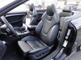 2011 Audi S5 3.0 TFSI quattro Cabriolet Black Silk Nappa Leather Interior