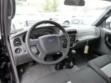 2011 Ford Ranger XLT SuperCab 4x4 Medium Dark Flint Interior