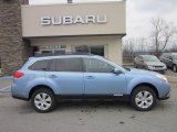 Sky Blue Metallic Subaru Outback in 2012